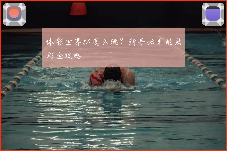 体彩世界杯怎么玩？新手必看的购彩全攻略