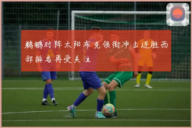 鹈鹕对阵太阳布克领衔冲击连胜西部排名再受关注