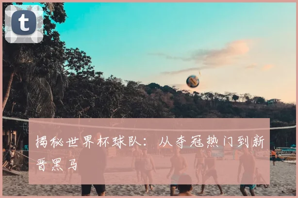 揭秘世界杯球队:从夺冠热门到新晋黑马